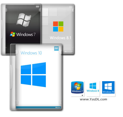 Download Windows 10, 8.1 and 7 discs together - Windows 7 / 8.1 / 10 x86 / x64 25in1 June 2019