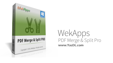 Download WekApps PDF Merge & Split Pro 1.22 - software for separating and merging PDF files