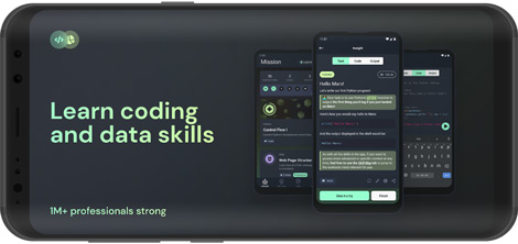 Download Enki: Learn data science, coding, tech skills 2.8.0 - Learn data science and coding for Android
