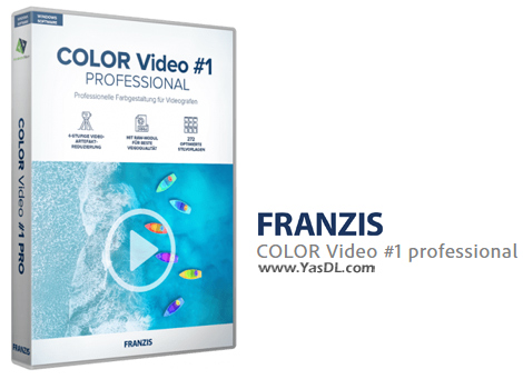 Download Franzis COLOR Video #1 professional 1.12.03822 - making attractive and eye-catching videos