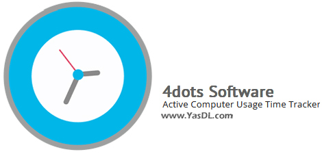 Download 4dots Software Active Computer Usage Time Tracker 2.3 - software for monitoring time working with the system