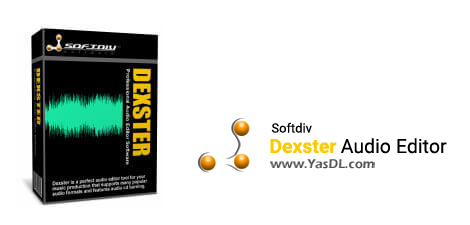 Download Softdiv Dexster Audio Editor 5.1 - نرم افزار ویرایش فایل‌های صوتی