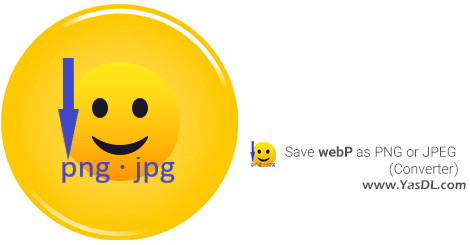 Download Save webP as PNG or JPEG (Converter) 1.3.4 - افزونه ذخیره تصاویر webP با فرمت PNG یا JPEG در موزیلا فایرفاکس